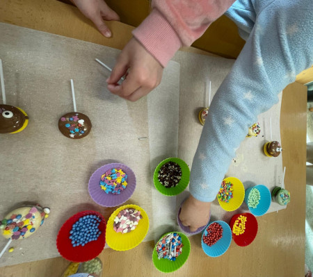 Návštěva maminky, která ráda peče